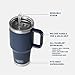 YETI Rambler 35 oz Straw Mug 2.0 - Double-Wall Vacuum Insulation for Cold Beverages – Dishwasher Safe – Cupholder Compatible – Reusable Straw – Comfortable Grip Handle – Travel Mug - Rescue Red