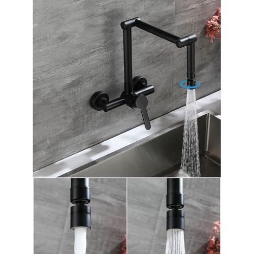 Robinet mitigeur de cuisine mural pliable pour libérer votre évier
