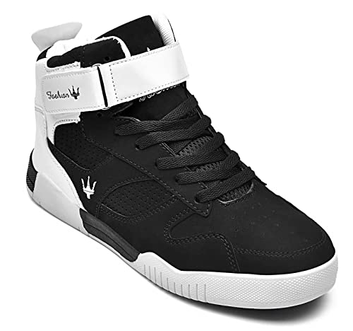 Shoes Men's High Top Fashion Sneakers Outdoor Casual Sports Shoes Training Leather Shoes Mens Flats2