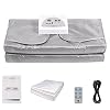 Ver-infrarood saunadeken, 70,87 inch draagbare saunadeken voor thuisverwarming Body Shaper met 50 stuks badtas (43in…