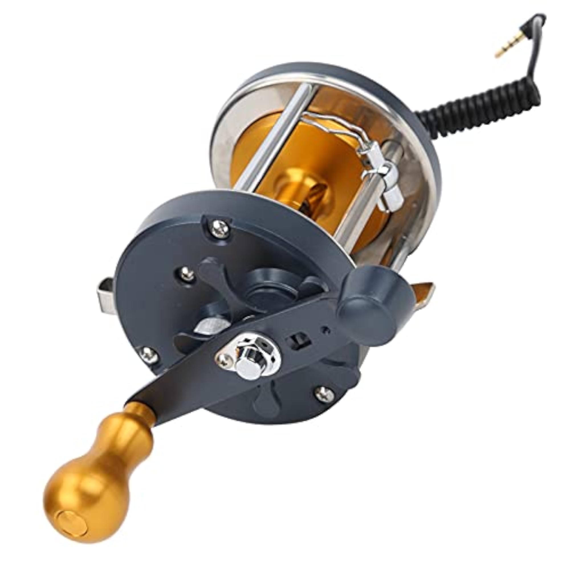 Right Hand Metal Rocker Ice Fishing Reel