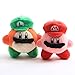 2 Stück 10 cm Niedliche Kirby Plüsch Spielzeug Puppe, Anime Kirby Cosplay Mario Luigi Plüschtier Puppe Star Kirby Keychain Anhänger Kinder Geschenk Laimi (Color : Default)