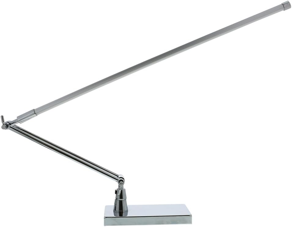 PureOptics LED Bar Desk Lamp with Adjustable Boom Arm, Desk Clamp Mount