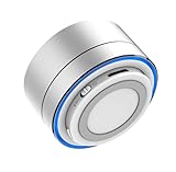 Non applicable Enceinte Metal Bluetooth pour IPHONE 13 Mini Port USB Carte TF Auxiliaire Haut-Parleur Micro Mini (Argent)