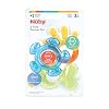 Nuby Three Step Teether Set | 3 Pack | 3m+ | Soft and Hard Teething Surfaces