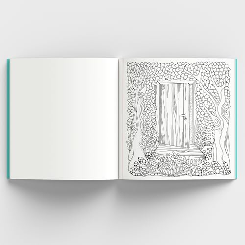 Image of Enchanting Nature: Coloring Book for Adults with Tear out Sheets | Fun and Relaxing Doodle Designs
