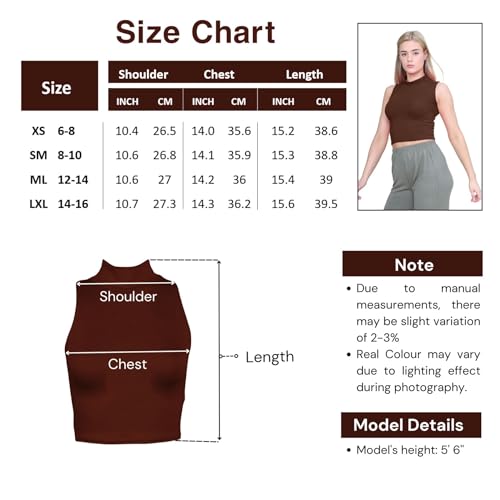 Tops elegantes para mujer estilo chaleco elástico y cómodo para verano 6