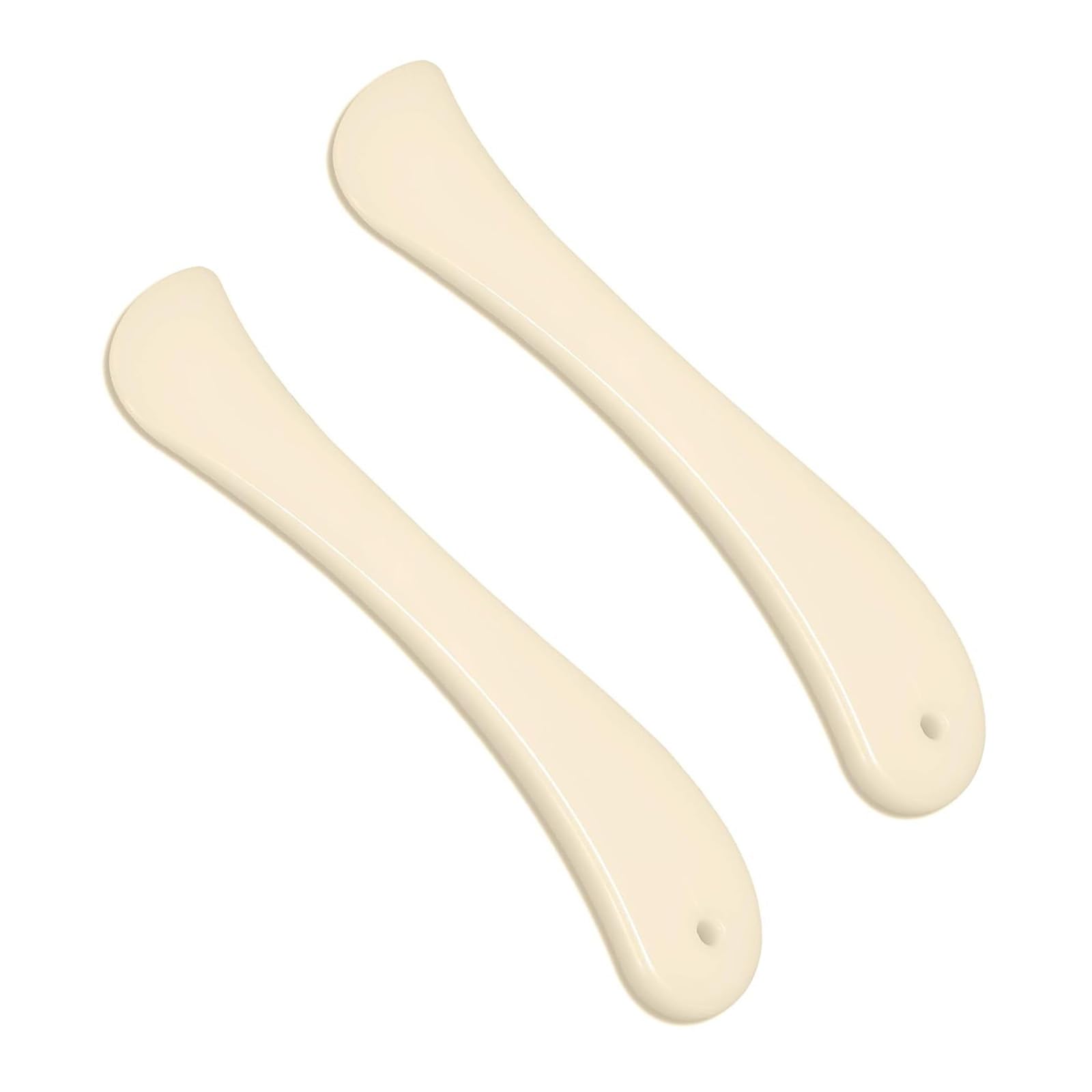 Yhplxyuus 2Pieces Fabric and Paper Crease Tool Bone Folder Paper Creasing Tool for Fabric Sewing Leather Burnishing Bookbinding Crease Maker