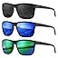 (3 Pack) Black&deep Blue&green