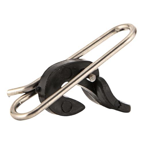 50pcs釣りフックデカップリング海の衝撃リリースクリップインパクトベイトステンレスベイトリリース塩水淡水ルアークリップ