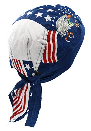 topt rasta bandana drapeau us usa aigle biker homme femme serre tete casque ride