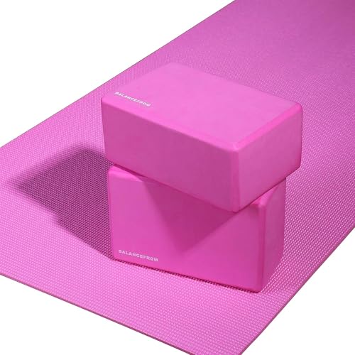 Image of Fitvids All Purpose 1 /4-Inch High Density Anti-Tear Exercise Yoga Mat with Carrying Strap, Multiple Colors