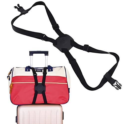 Image of VVILL Bag Bungee, Luggage Straps Suitcase Adjustable Belt - Lightweight and Durable Travel Bag Accessories