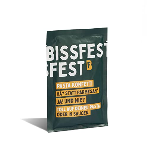 Bissfest Veganer Parmesan 70g - Vegane Streukäse Alternative auf hochwertiger Cashewbasis - Glutenfrei & Frei von Zusatzstoffen und künstlichen Aromen Cover