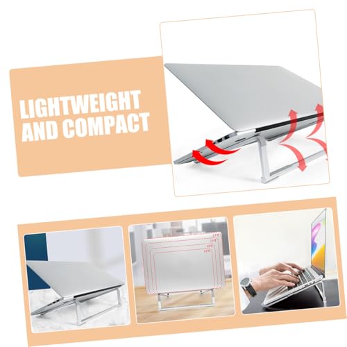 Soporte Plegable Metálico para Laptop Cabilock Plata miniatura 4