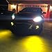 Alla Lighting 3800lm H8 H11 LED Bulbs H16, 3000k Gold Yellow Fog Lights High Illumination ETI 56-SMD Xtreme Super Bright Lamp Replacement
