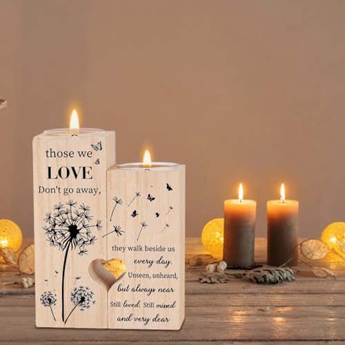 Sympathy Gifts for Loss of Loved One, Bereavement Candle Holders - Condolence Gift, Memorial Gifts for Mother Father Grandma