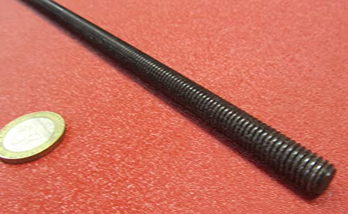 Black Oxide Grade B7 Steel Fully Threaded Rod 3/8"-16 x 48.00 Length 1 Pc.