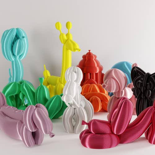 Image of Polymaker Silk PLA Filament 1.75mm, Shiny Pink 3D Printer Filament 1kg - PolyLite 1.75mm PLA Filament Silk Pink Filament 1.75mm Shiny PLA 3D Filaments