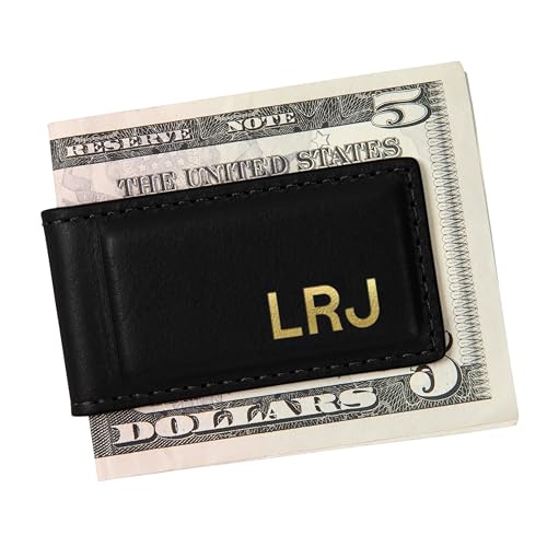 Northwind Luxury Personalized Leather Money Clip,...