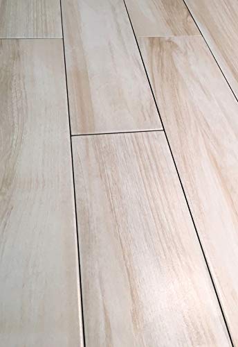 6x24 Marina White Maple Porcelain Plank Wood Tile