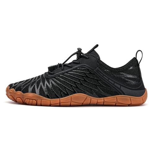 Image of Hike Barefoot Shoes for Women Men Breathable & Non-Slip Athletic Footwear Wide Toe Water Shoes,Designed for Walking,Running&Swimming