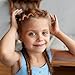 2025 New U Shape Fashion Tooth Hair Comb Headband, High Cranium Head Bands for Women's Hair, Reversible Korean Headbands with Teeth for Women Gifts for Teen Girls (Black+Amber, One Size)(Black+Amber)