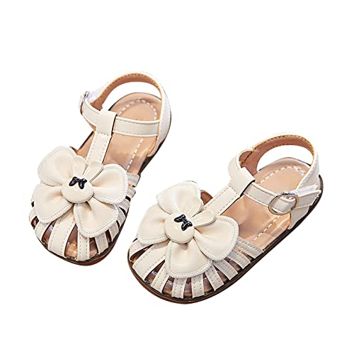 Girls Dress Shoes Cute Big Bow Bunny Mary Jane Shoes Ballerina with Satin Ankle Tie for Wedding Thong Sandals Girls