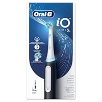 Braun Oral-B iO 3N Elektrische Zahnbürste, Schwarz, 1 Bürste