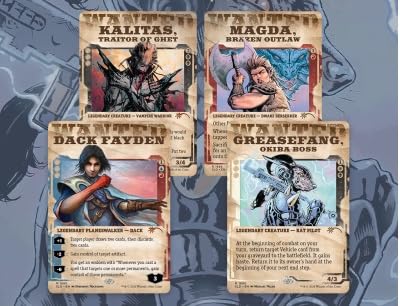 Amazon.com: MTG Secret Lair: Showcase: Outlaws of Thunder Junction  (Non-Foil Edition) : Toys & Games