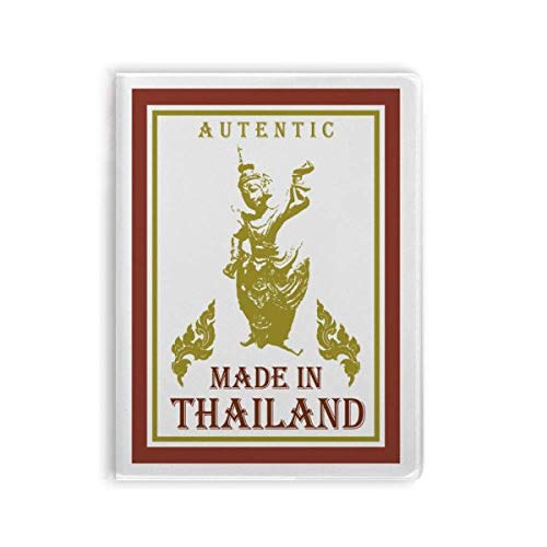Carnet de notes Thaïlande souple en gomme idéal pour journal de voyage