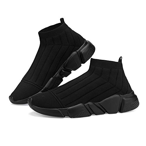 Image of Casbeam Men's Running Knit Comfortable Lightweight Breathable Casual Sports Shoes Fashion Sneakers Slip-On Walking Shoes