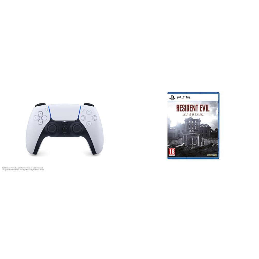 Playstation 5 - Mando inalmbrico DualSense + Resident Evil Requiem PS5