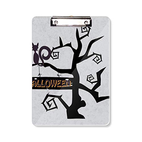 Chat Hallowmas bloc-notes A4 rigide à offrir pour les amateurs d'écriture