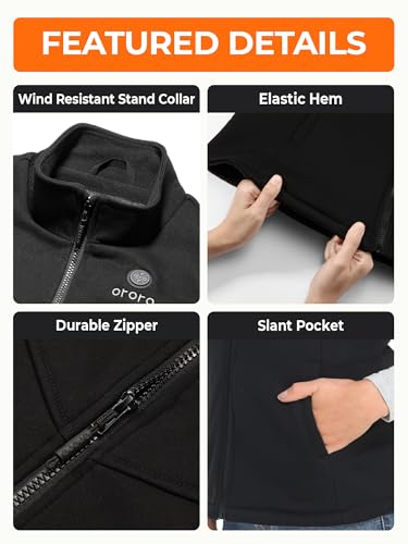 Ororo MINI 5K Women'S Heated Fleece Vest thumb #5