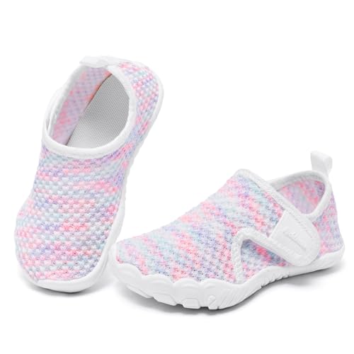 Boy's Baby Toddler Water Shoes Girl's Quick Dry Beach Swim Shoes Cute Non-Slip Aqua Shoes(Baby/Toddler/Little Kid)2