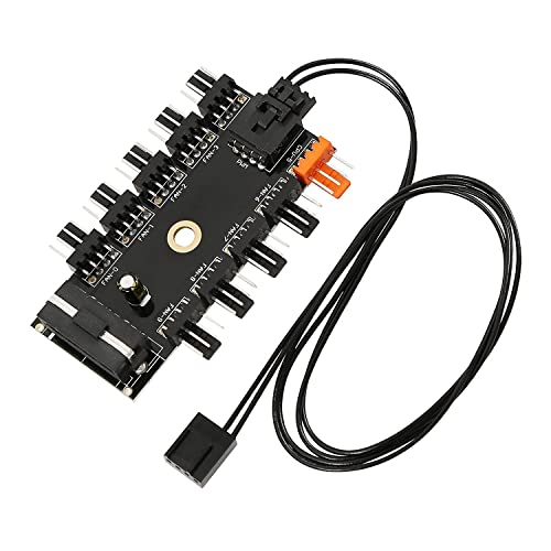 Splitter PWM 1 à 10 PC pour Résoudre le Manque de Ports Ventilateur