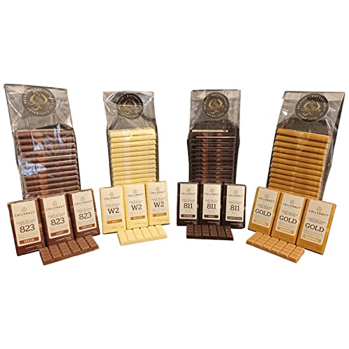 Legendary und Callebaut Napolitains feinste Belgische mix von W2 Weiße / Vollmich 823 / GOLD Weiße / Zartbitter 811…