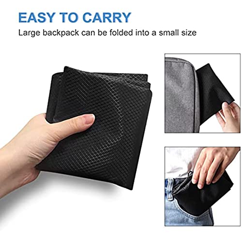 AidShunn Drawstring Gym Bag, Sport Large Capacity PE Bag with Outside Zipper Waterproof String Swim Backpack for Men & Women Boys Girls for Sports School Beach Holidays Swimming Travel Yoga