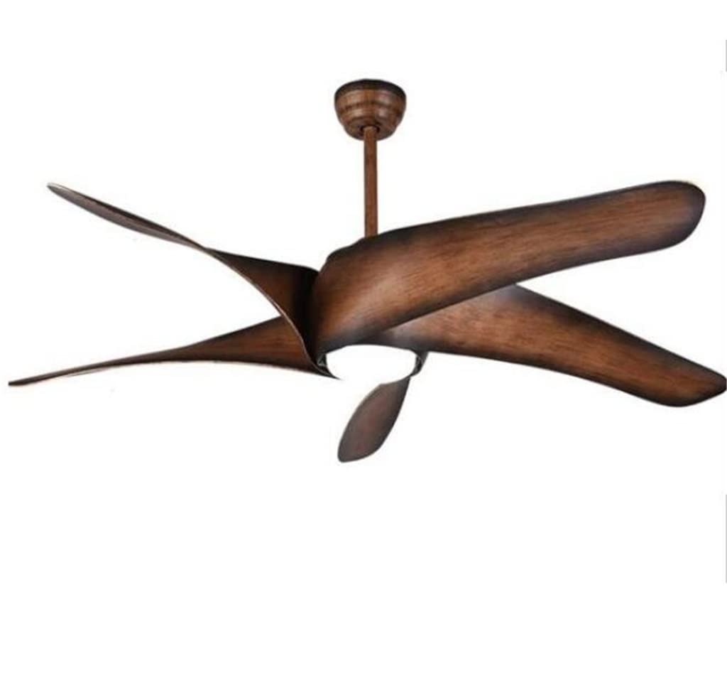 YFQHDD Vintage Ceiling Fan With Lights Remote Control Techo Fan LED Light Bedroom Ceiling Fans