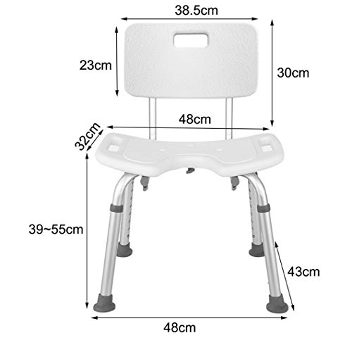 Tabouret de douche pour personnes âgées garantissant sécurité et dignité - 5