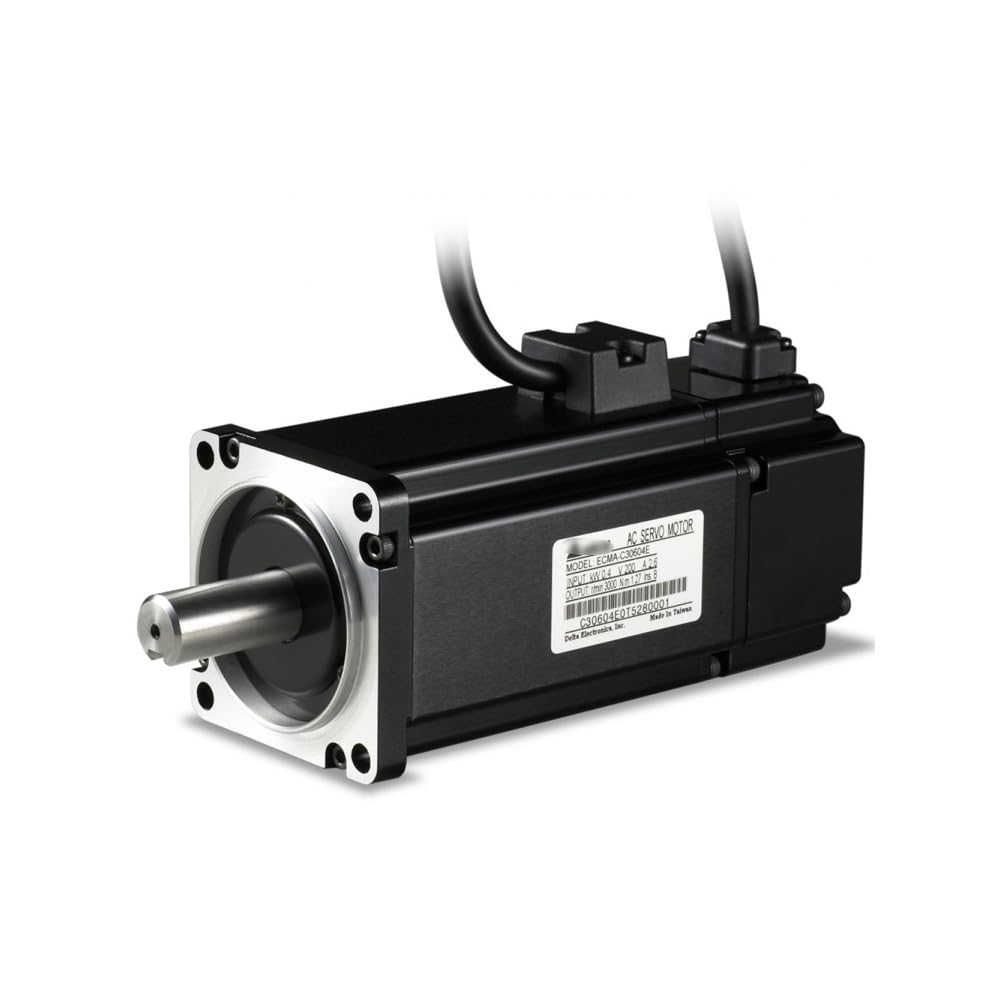 Tsnwinme ECMA-C20604RS Servo Motor 400W 3000r/min, ECMA-C20604RS Servo Motor, High-Performance Motion Control - Compact Design, Industrial Reliability, Ideal for Automation Systems
