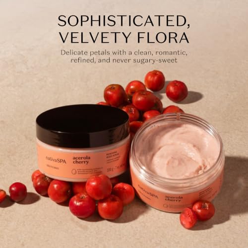 Image of Nativa SPA Acerola Cherry Exfoliating Body Scrub, 7 oz