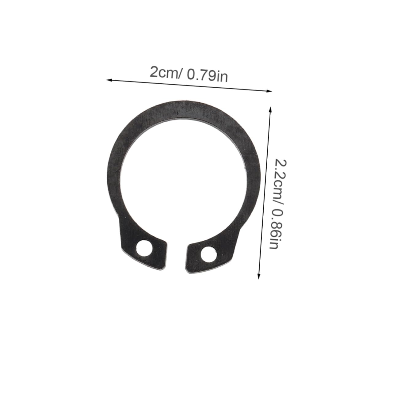 Unomor 2 Ton Hydraulic Jack External Retaining Rings Metal c Clips for Floor Jacks Easy Install