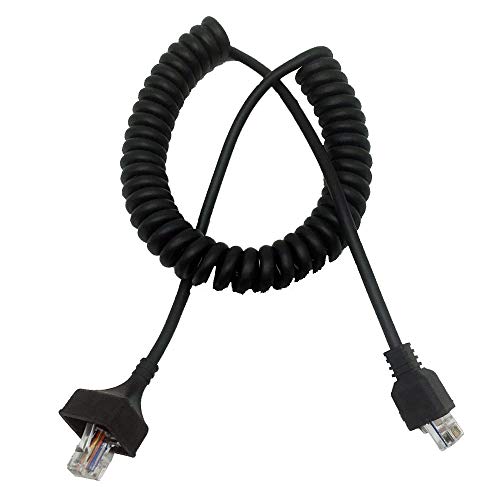 Red-Fire RJ-45 8 Pin Microphone Cable Mic Cord Replacement for Kenwood Mobile Radio AMM300-K30 KMC-30 KMC-32 KMC-35 TK-7100 TK-760 TK-768 TK-780G M-261A TM-271A