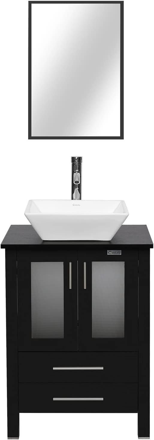 eclife 24" Modern Bathroom Vanity Sink Combo Units