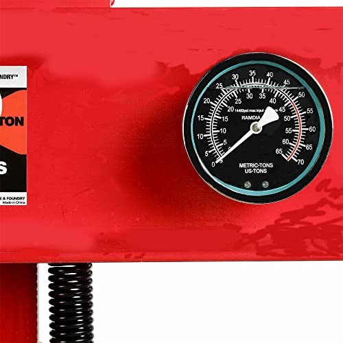 Aff 837 50 Ton Capacity Floor Press, 44" Base Width X 68" Height #TOP4