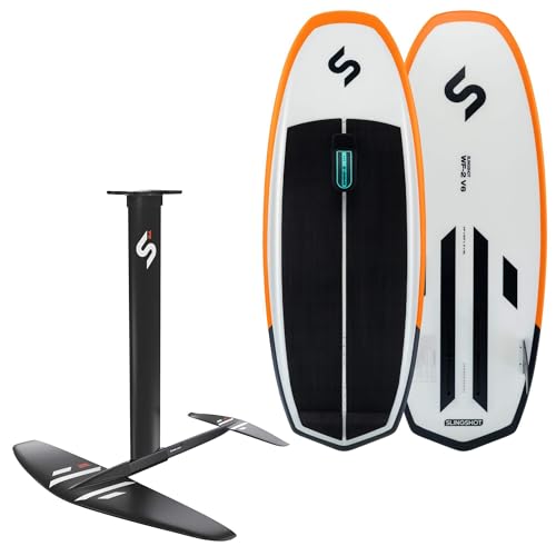 Slingshot Sports One-Lock Wake Foil QuickStart Package (WF-2 V6 | Foil and Board)