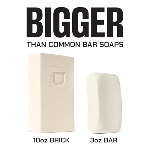 Image of Duke Cannon Big Brick of Soap Tropic Drift 3 Pack - Large 10 oz Men's Bar Soap with Coconut & Lime Scent, Triple-Milled Long-Lasting Body Soap for Daily Shower Use
