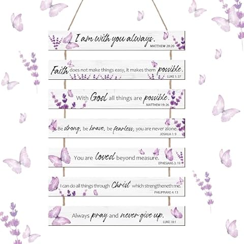 Christian Wooden Wall Art by Burbell Cover